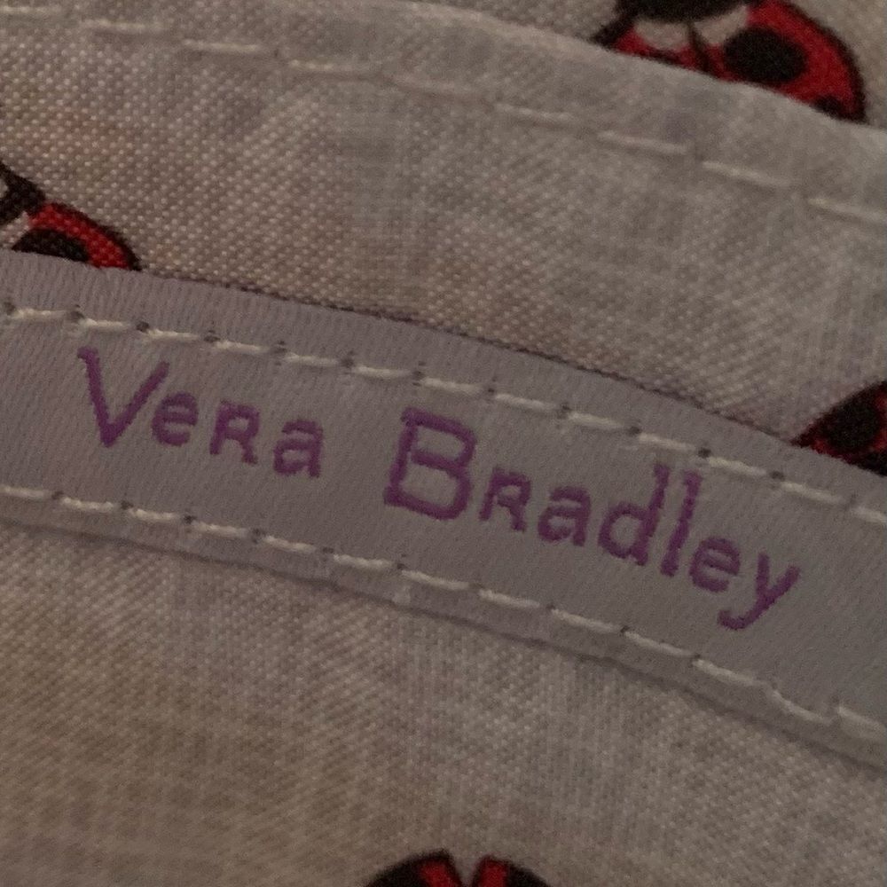Vera Bradley Floral Crossbody Bag - Purple and Green - Picture 8 of 10